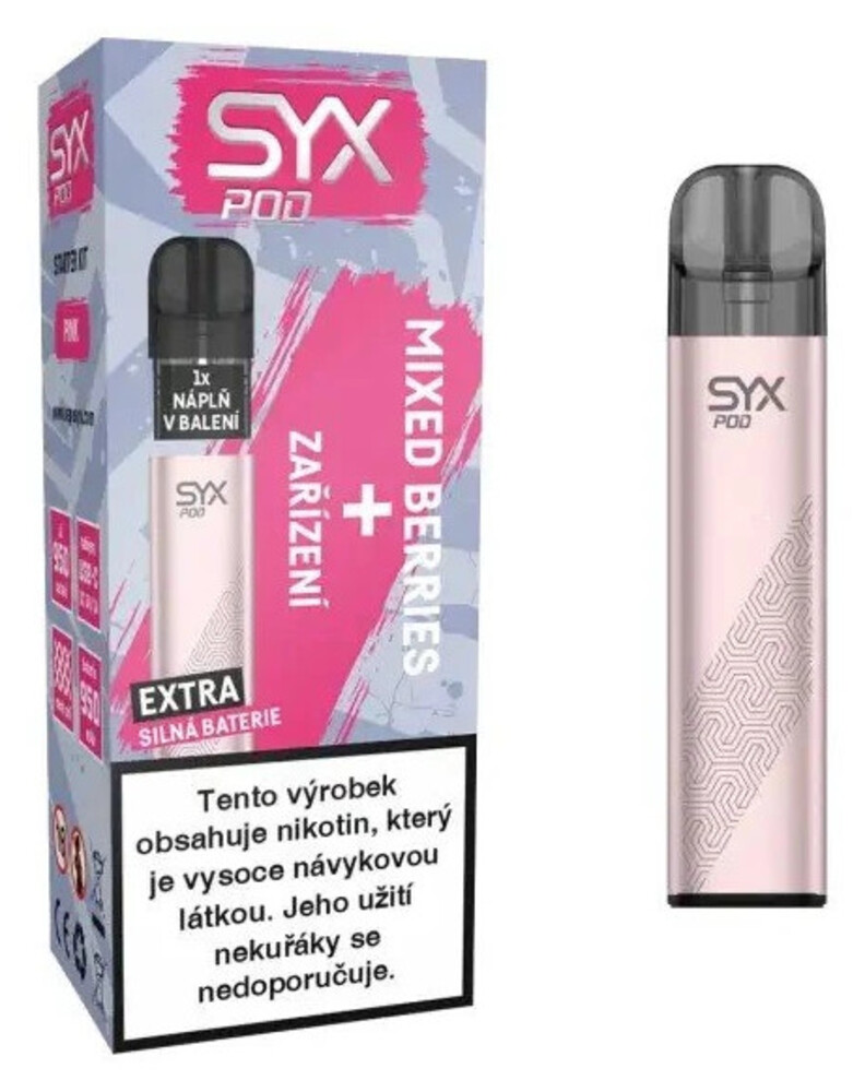 SYX POD Starter Kit Pink 16,5mg