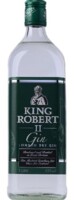 King Robert II. Gin Dry 43% 1 l (holá láhev) 
