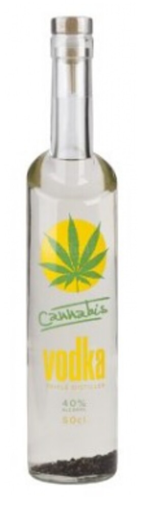 L'or Cannabis  Vodka 40% 0,5 l (holá láhev)
