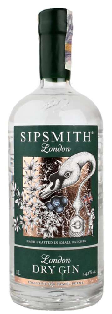 Sipsmith  44,1% 1 l (holá láhev)